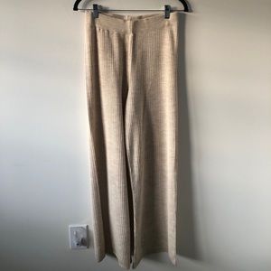 asos Knitted Wide Leg Pants